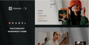 Orabel - Creative Photography Portfolio WordPress Theme