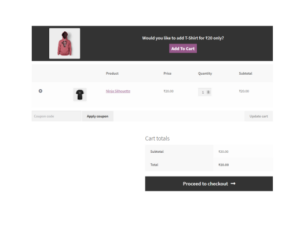 WooCommerce – Cart Upsell 1.0.8