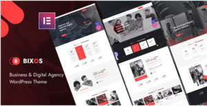 Bixos - Business & Digital Agency WordPress Theme