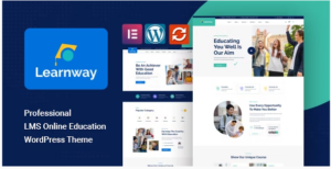 Learnway - Professional LMS Online Education Course WordPress Theme