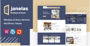 Janelas – Windows & Doors Services WordPress Theme