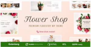 Flower Shop - Decoration Store and Floristic WordPress Theme