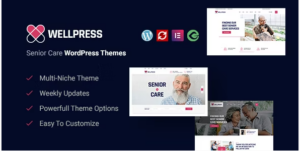 WellPress - Senior Care WordPress Theme