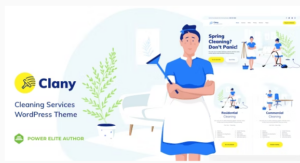 Cleaning Services - WordPress Theme