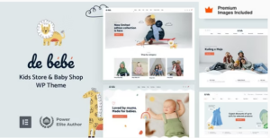 Debebe - Baby Shop and Children Kids Store WordPress