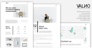 Valno - Minimal Creative Multi page Portfolio Template