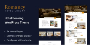 Romancy - Hotel Booking WordPress Theme