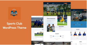 SpoClub - Sports Club WordPress Theme