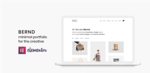 Bernd - Minimal WordPress Portfolio Theme