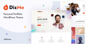 Dizme - Personal Portfolio WordPress Theme