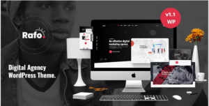 Rafo - Digital Agency WordPress Theme