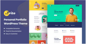 Trito - Personal Portfolio WordPress Theme