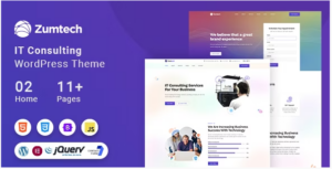 Zumtech IT Solutions & Technology WordPress Theme