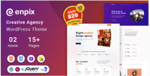 Enpix | Digital Agency Creative Portfolio Theme