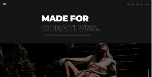 Pucestar - Creative Showcase Portfolio WordPress Theme