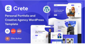 Crete - Personal Portfolio and Creative Agency WordPress Theme