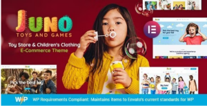 Juno | Kids Toys & Games Store WordPress Theme