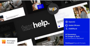 Tax Help - Finance & Accounting Adviser Theme