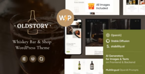 OldStory - Whisky Bar | Pub | Restaurant WordPress Theme