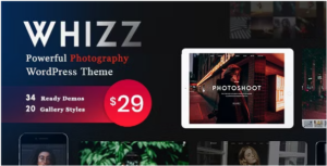 Whizz Photography WordPress
