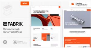 Fabrik - Manufacturing & Factory WordPress 1.0