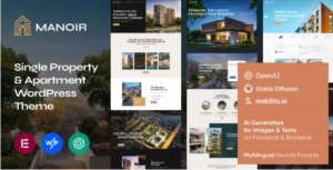 Manoir - Single Property & Apartment WordPress Theme 1.3.0