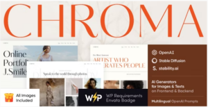 Chroma - Photography Portfolio WordPress Theme 1.3.0