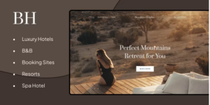 Brooklyn Heights - Hotel Booking WordPress Theme