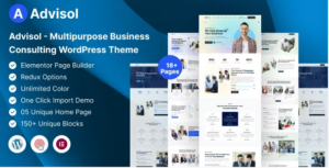 Advisol - Business Consulting WordPress Theme 1.0
