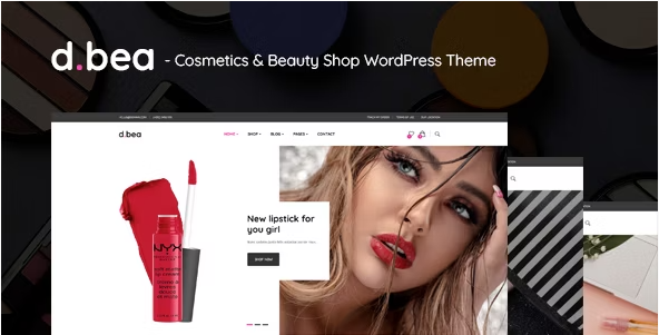 DBea - Cosmetics & Beauty Shop WordPress Theme 1.4