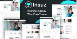 Insuz - Insurance Company WordPress Theme