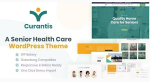 Curantis - Medical Care and Nursing WordPress 1.0.8