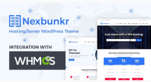 Nexbunker - Hosting/Server WordPress Theme + WHMCS 1.7