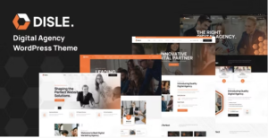 Disle - Digital Agency WordPress Theme 1.1.5