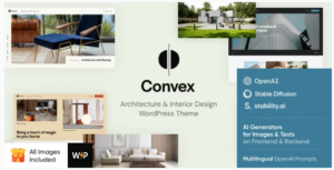 Convex - Architecture & Interior Design WordPress Theme
