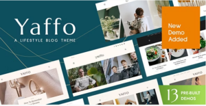 Yaffo - A Lifestyle Personal Blog WordPress Theme
