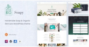 Soapy - Handmade & Organic Skincare WordPress 1.1.2