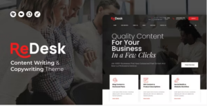 ReDesk - Content Writing & Copywriting Theme