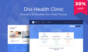 WP Zone – Divi Health Clinic 1.0.7