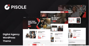 Pisole - Digital Creative Agency WordPress Theme 1.0