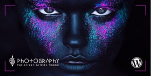 FullScreen Artist - Portfolio, Photography WordPress Theme 2.9