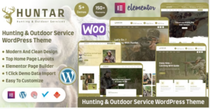 Huntar - Hunting & Outdoor WordPress Theme 1.0.7