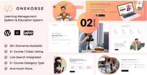 Onekorse - LMS Education Theme 1.0.5