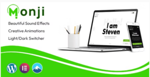 Monji - Personal Portfolio WordPress Theme 1.0