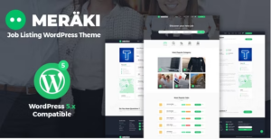Meraki - Job Board WordPress Theme 1.5