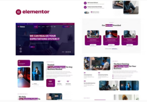 Tekno - IT Service & Software Developer Elementor Template Kit