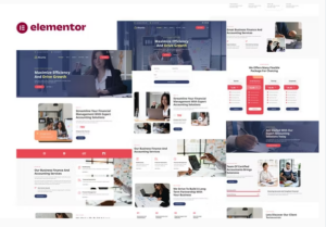 Akunta - Business Finance & Accounting Services Elementor Template Kit