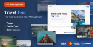 Travel Tour – Travel Booking WordPress 5.1.9