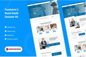 Sikiater - Psychiatrist & Mental Health Service Elementor Template Kit