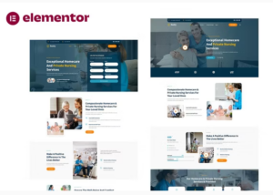 Susty - Homecare & Private Nursing Services Elementor Template Kit